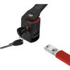 Abus uGrip Bordo 5700 Big - 3.2ft  5mm Steel Links - red - with SH Bracket (867460) view 3