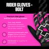 Muc-Off Bolt MTB Gloves, XXL - Slip-On Cycling Gloves for MTB/BMX/Gravel/Road Bikes - Touch Screen Compatible Mountain Bike Gloves for Men and Women view 2