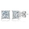 925 Sterling Silver Cubic Zirconia Stud Earrings for Women| Hypoallergenic Round Cubic Zirconia Earrings Studs | Anti Tarnishing CZ Sterling Silver Studs by MAX + STONE view 1