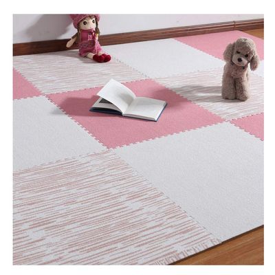 ALGFree Foam Puzzle Mat Infant Crawling Mat Splice Large Area Children's Room Gym Activity Pad Soft Floor Mats Interlocking Carpet Tiles, 6 Colour (Color : C, Size : 60x60x1cm-6pcs)