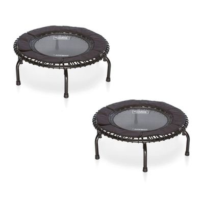 JumpSport 250 Fitness Rebounder Mini Trampoline in Home Cardio Fitness (2 Pack)