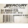 MERCURY Quicksilver Boat Key Switch Extension Harness 84-896691T25 | 25 Ft view 3