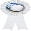 Volleyball White Rosette Ribbon Award, Volleyball Net Trophy Ribbon Prize, 50 Pack Prime view 1