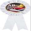 AB Honor Roll White Rosette Ribbon Award, Honor Roll Trophy Ribbon Prize, 50 Pack Prime view 1