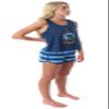 Harry Potter Women's Hogwarts House Racerback Tank Shorts Pajama (Ravenclaw, XL) view 2