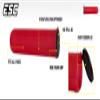 Bunkerkings ESC Paintball Pods - 8 Pack - Red view 2