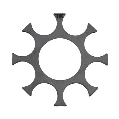 TK Custom 10 Moon Clips - Premium Moon Clip for Super GP100 .38/.357 Revolver | Speedy Blue Steel Moon Clips for Easy Loading and Unloading | Made in USA
