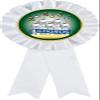 Chorus White Rosette Ribbon Award, Chorus Music Trophy Ribbon Prize, 50 Pack Prime view 1