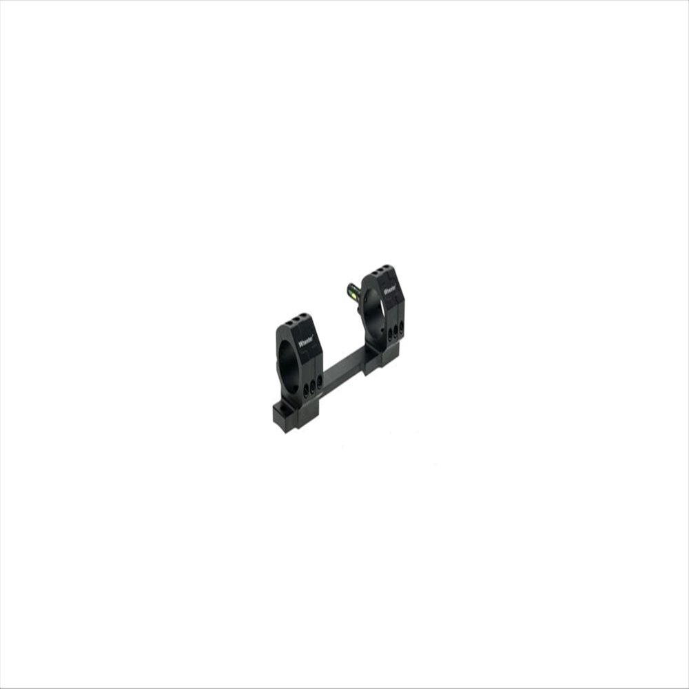 Wheeler 1-Piece Bolt Action Scope Mount - 1 Inch Medium Scope Mount for Remington 700 Long Action Rifles - 6-Hole Design with Integral Rings and Anti-Cant Indicator for Leveling and Shooting
