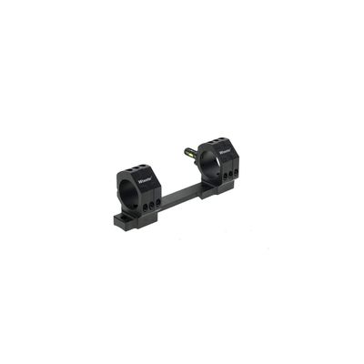 Wheeler 1-Piece Bolt Action Scope Mount - 34mm Extra High Scope Mount for Savage 10 Short Action Rifles - 6-Hole Design with Integral Rings and Anti-Cant Indicator for Leveling and Shooting