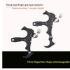HWZ Aluminum Alloy Frosted 360 Rotating Jaw Compound Bow 3/4 Exchange Finger Release Aids Automatic Close Archery Accessories view 2