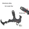 HWZ Aluminum Alloy Frosted 360 Rotating Jaw Compound Bow 3/4 Exchange Finger Release Aids Automatic Close Archery Accessories view 4