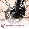 ROYCE UNION RHT Lightweight Aluminum Mountain Bike (Wine), 17.5 Inch Frame, 22 Speed Shimano Drivetrain, 29" Wheels view 4