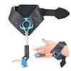 ZSHJGJR Archery Release Aids Compound Bow Release Trigger Caliper Release Adjustable Wrist Strap Quick Release for Hunting Shooting (Blue) view 1