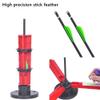 HWZ Precision with Scale Cylindrical Sticky Feather Archery Feather Archery Shaft Sticky Feather Suitable for Multi-Size view 2