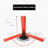 HWZ Precision with Scale Cylindrical Sticky Feather Archery Feather Archery Shaft Sticky Feather Suitable for Multi-Size view 4