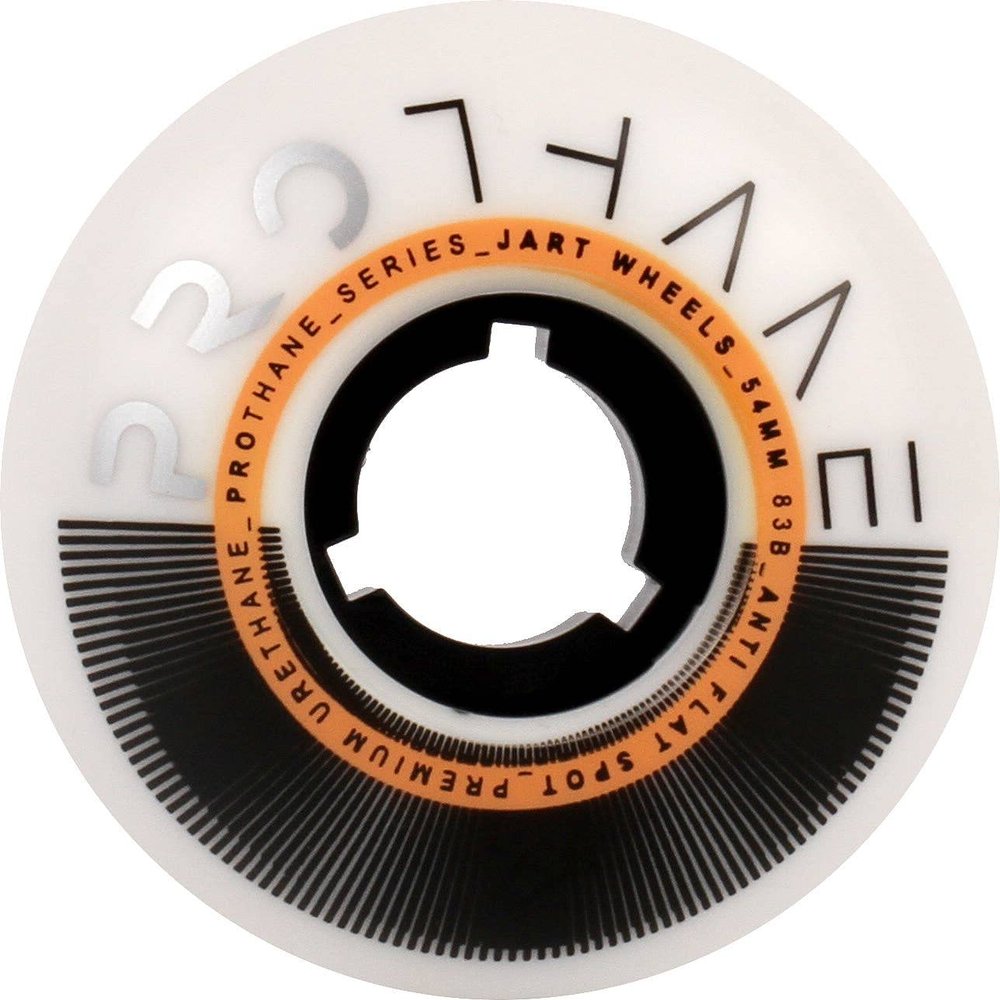 Jarts 54MM 83B Prothane V2 Wheels Pack Skateboard Wheels Adult Unisex, Multicolor (Multicolor)