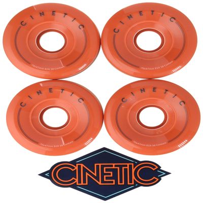 CINETIC Fractal 70mmx47mm 82a Wheels Pack Skateboard Wheels, Adult Unisex, Blue (Multi-Colour)