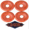 CINETIC Fractal 70mmx47mm 82a Wheels Pack Skateboard Wheels, Adult Unisex, Blue (Multi-Colour) view 1