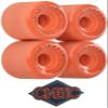 CINETIC Fractal 70mmx47mm 82a Wheels Pack Skateboard Wheels, Adult Unisex, Blue (Multi-Colour) view 2