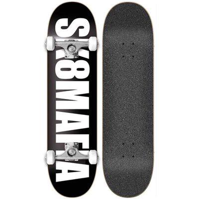 Sk8Mafia Og Logo Black 7.87" Complete Skateboard