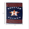 MLB Houston Astros Striped Beach Towel, 30 x 60-inches, Blue, 30 x 60-inches view 2