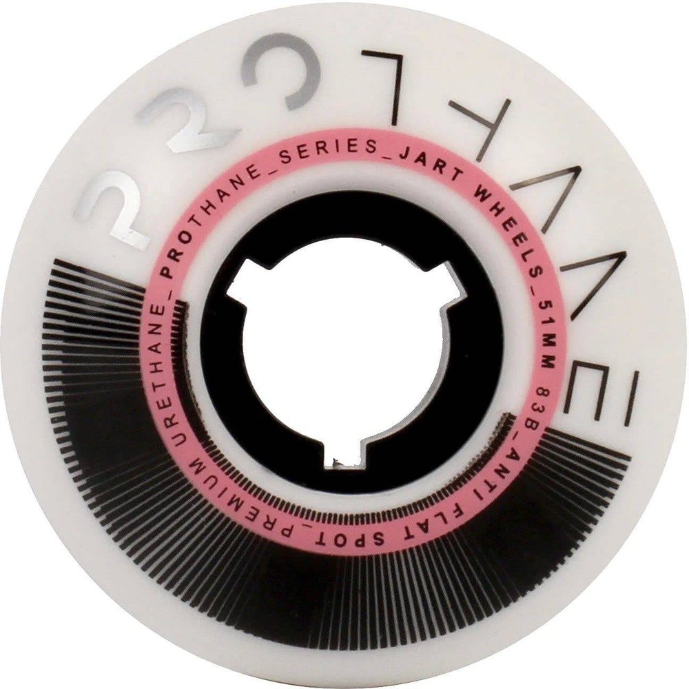 Jarts 51MM 83B Prothane V2 Wheels Pack Skateboard Wheels Adult Unisex, Multicolor (Multicolor)