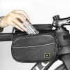 BlueDorado Bike Phone Front Frame Bag Waterproof Bicycle Handlebar Bag with Touch Screen Cell Phone case Holder Cycling storage Pouch for iPhone 11 XS XR Max view 4