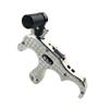 SHARROW Compound Bow Release Automatic Thumb Trigger 3 Finger Archery Bow Release Aid Thumb Release Trigger Grip Hinge Caliper Button for Shooting (Silver) view 3