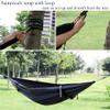 TianYaOutDoor Camping Hammock with Mosquito Net and Rainfly Lightweight Portable Sleeping Hammock Tent Backpacker Travel Outdoor Gear (Green) view 2