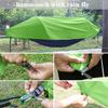 TianYaOutDoor Camping Hammock with Mosquito Net and Rainfly Lightweight Portable Sleeping Hammock Tent Backpacker Travel Outdoor Gear (Green) view 4