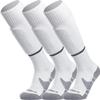 APTESOL Youth Soccer Socks Boys Girls Women Knee High Team Sport Cushion Sock Kids Long Tube Cotton Athletic Compression Socks (3-Pair White-B,Small) view 1