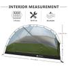 Forceatt Tent 3 Person Camping Tent, Waterproof and Windproof 3-4 Seasons Ultralight Backpack Tent, can be Installed Immediately, Suitable for Hiking, Camping, Outdoor view 3