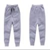 Qin.Orianna Toddler Baby Boy Active Cotton Drawstring Jogger Pants with Pockets (2Pack(Navy+Grey),18-24Months) view 3