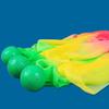 PJLANDI One Pcs Square Dancing Exercise Ball Soft Strength Yarn Belt Performance Long Silk Hand Ball view 2