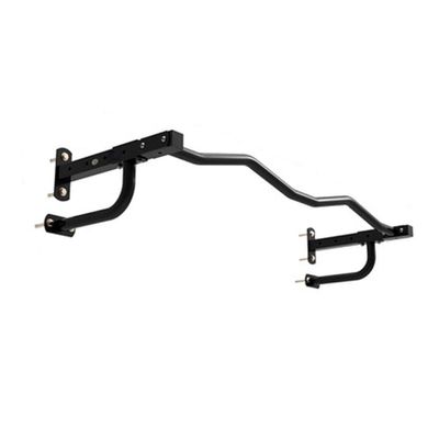 Pull-up Bars AGYH Wall-Mounted Chin Up Bar, Curved Bar Horizontal Bar with 4 Bases, Used for Indoor and Outdoor Men's and Women's Bodybuilding, Load 350KG