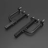 Pull-up Bars AGYH Wall-Mounted Chin Up Bar, Curved Bar Horizontal Bar with 4 Bases, Used for Indoor and Outdoor Men's and Women's Bodybuilding, Load 350KG view 3
