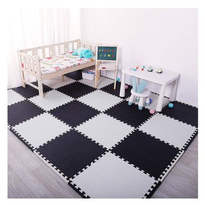 ALGFree Protective Flooring Mats Interlocking Foam Puzzle Tiles Fitness Exercise Training Pilates Home Workout Yoga Gym Kids, 7 Colors, Free Combination (Color : A, Size : 60x60x2.5cm-8pcs)