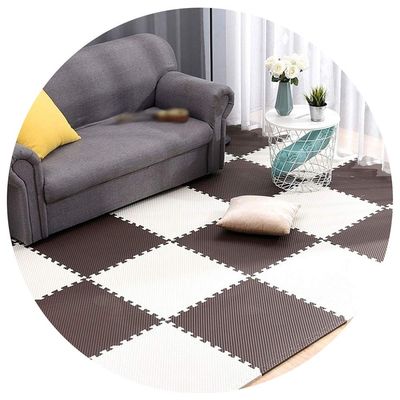 ALGFree Puzzle Exercise Mat Baby Children Foam Interlocking Floor Mats Waterproof Non-Slip Bedroom School Protective Flooring, 1.4cm Thick, Multiple Colour (Color : B, Size : 30x30x1.4cm-12 pcs)