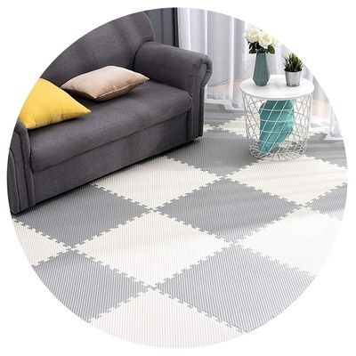 ALGFree Puzzle Exercise Mat Baby Children Foam Interlocking Floor Mats Waterproof Non-Slip Bedroom School Protective Flooring, 1.4cm Thick, Multiple Colour (Color : A, Size : 30x30x1.4cm-12 pcs)
