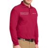 Custom Embroidered Long Sleeve Polo Shirts for Men Personalized Embroidery Add Your Name Text view 3
