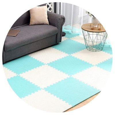 ALGFree Puzzle Exercise Mat Baby Children Foam Interlocking Floor Mats Waterproof Non-Slip Bedroom School Protective Flooring, 1.4cm Thick, Multiple Colour (Color : C, Size : 30x30x1.4cm-20 pcs)
