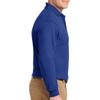 Custom Embroidered Long Sleeve Polo Shirts for Men Personalized Embroidery Add Your Name Text Royal view 4