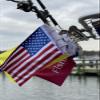 American Flag by Fly-a-Flag, Designed to attach to Rod Holders, Rocket Launcher, or any Vertical Pole or Post view 4