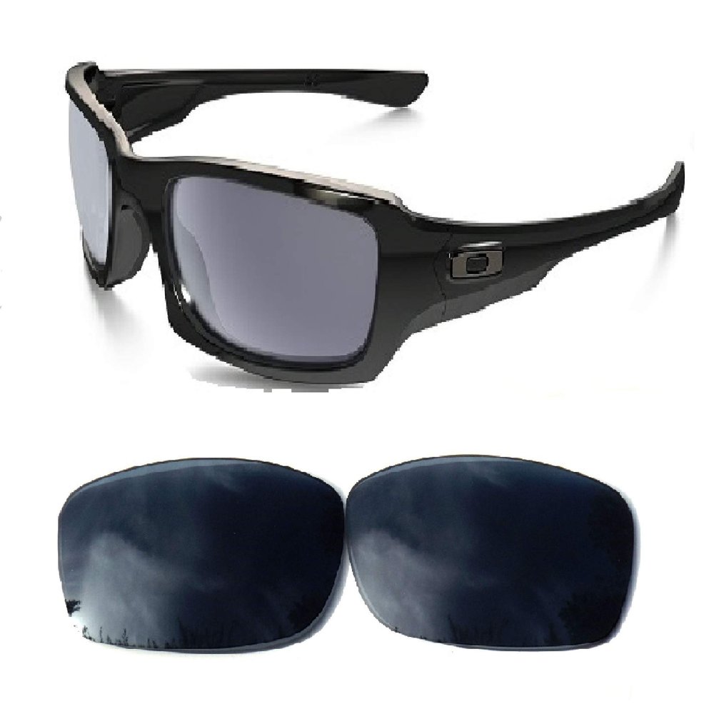 Galaxy Replacement Lens For Oakley Fives Squared Sunglasses Black Polarized 100% UVAB
