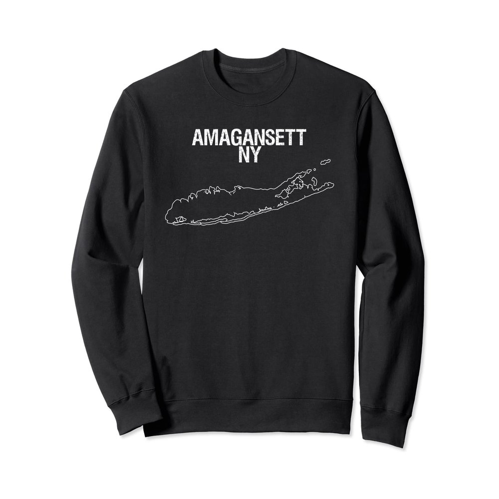 Amagansett NY Shirt, Long Island NY Clothing, Hamptons Sweatshirt