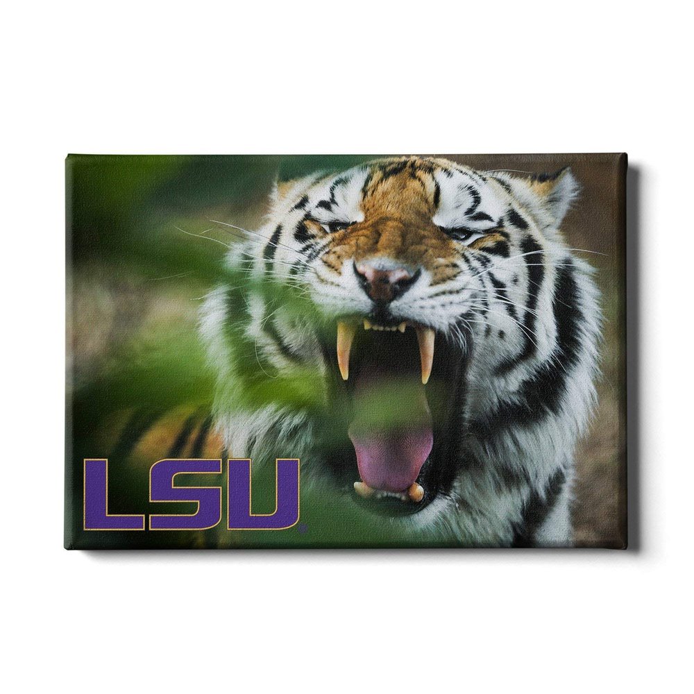 College Wall Art LSU Tigers - Mike The Tiger