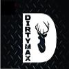 Dirtymax Deer Head Antlers D Vinyl Decal Stickers Turbo Diesel Truck Hunt Hunter view 1