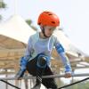 Apusale Bike Skateboard Helmet, Adjustable and Multi-Sport for Skate Scooter, 3 Sizes for Adult Youth Kids Toddler (Orange) view 2