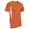 Champro Top Spin Lightweight Polyester Baseball Jersey, Adult X-Large, Orange,White view 1
